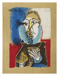 Image of (after) pablo picasso / imaginary portraits (blue beard) / 23/097