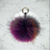 Rainbow Pom Keyring - WAS £15