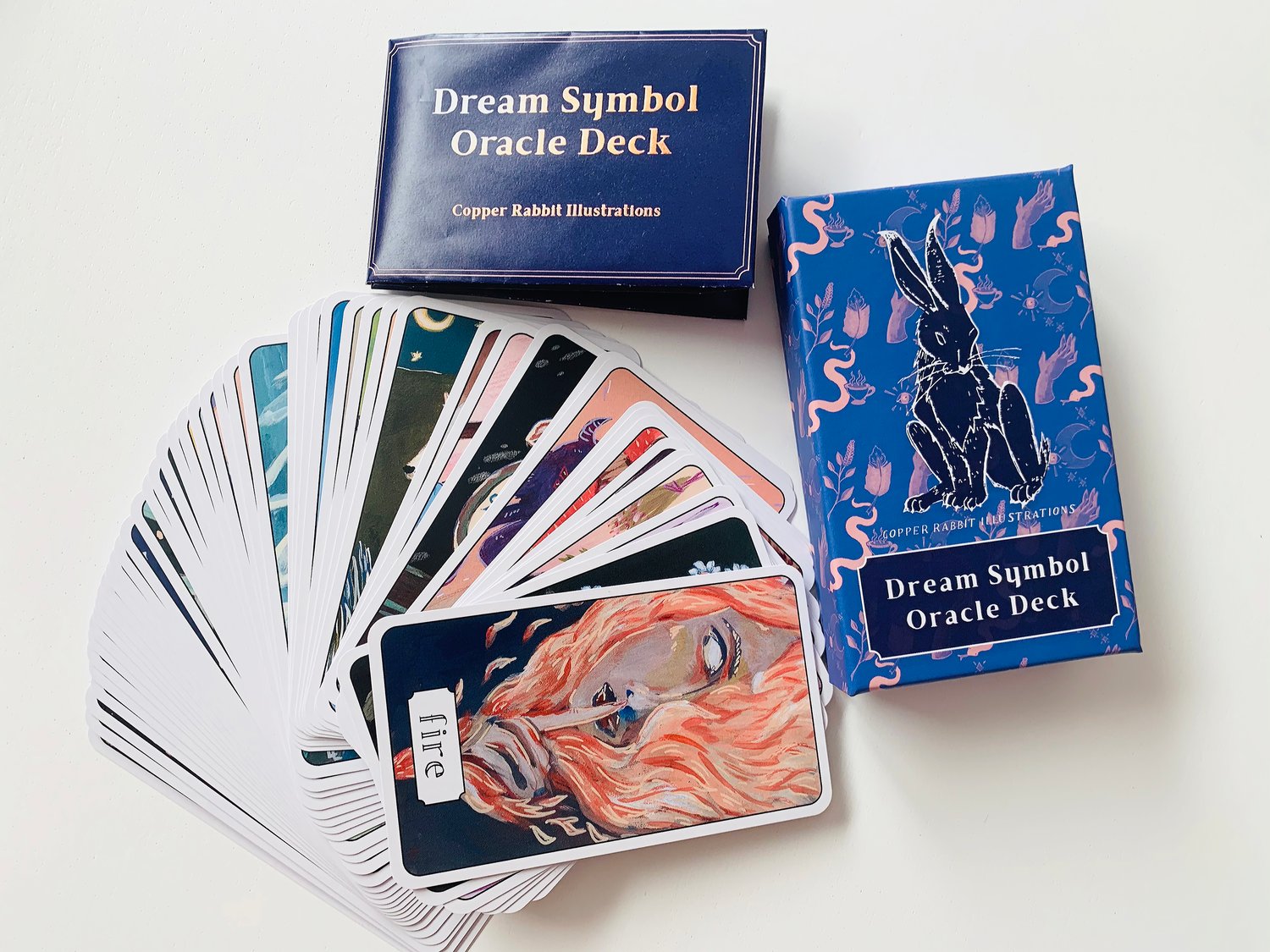 Dream Symbol Oracle Deck | Copper Rabbit Illustrations