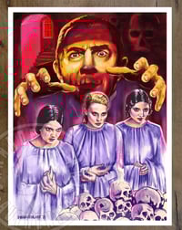 Dracula's Wives Art Print (9x12 in.)