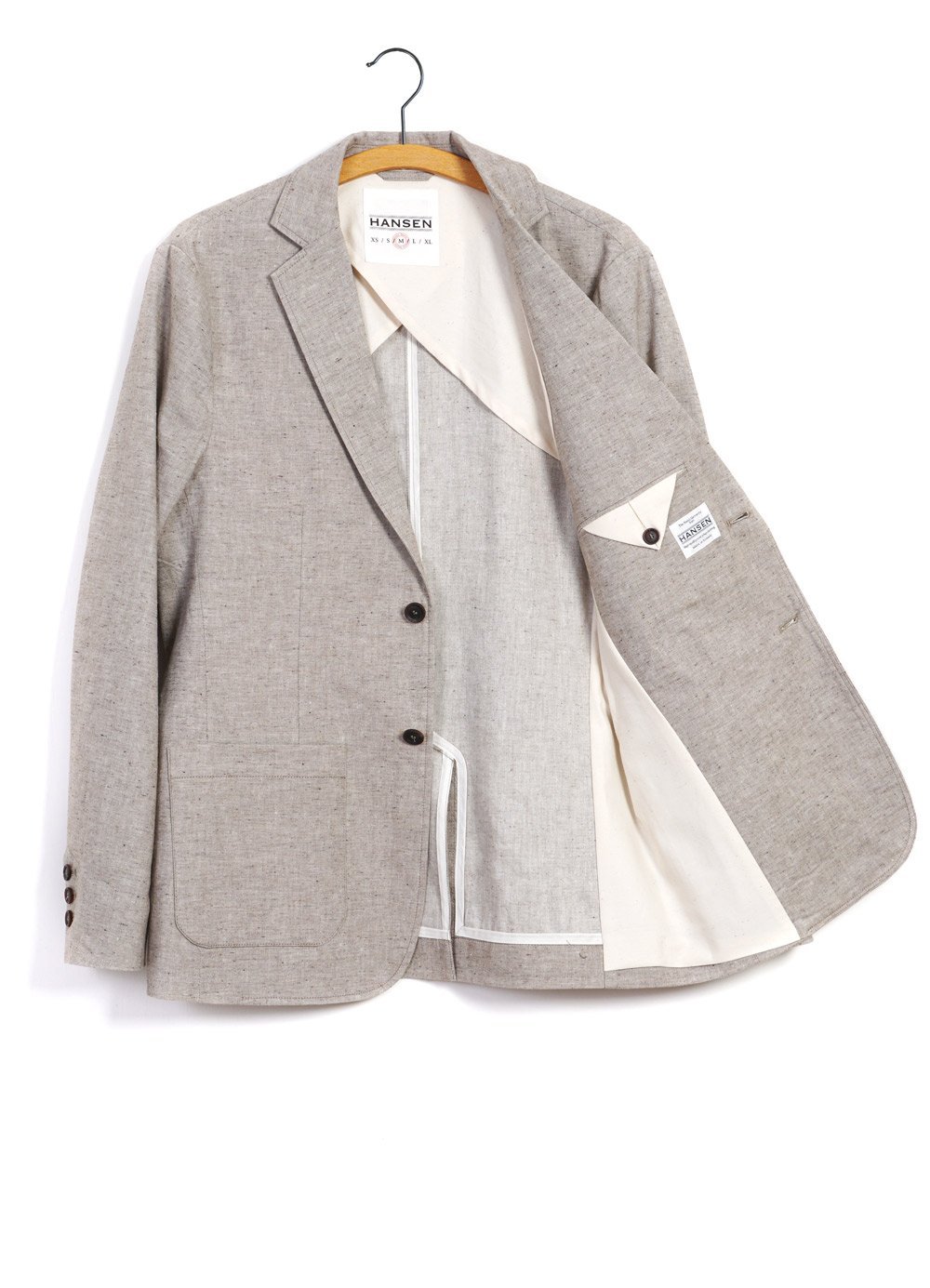 Hansen Garments CHRIS | Two Button Classic Blazer | Beach