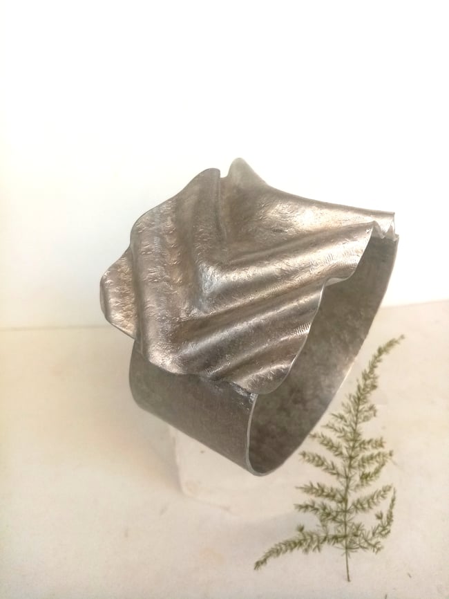 Pulsera Dorada Ola de Mar