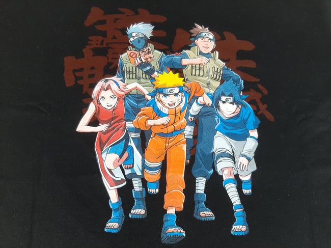 2002 Naruto T-Shirt