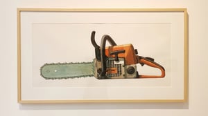 Image of ALAIN BIET "Tronçonneuse stihl" 2004-2021