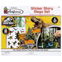Image 1 of Jurassic World Colorforms Sticker Story Mega Set