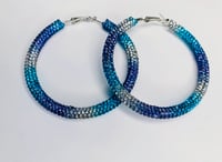 Image 3 of “Give me life” Sparkle hoops