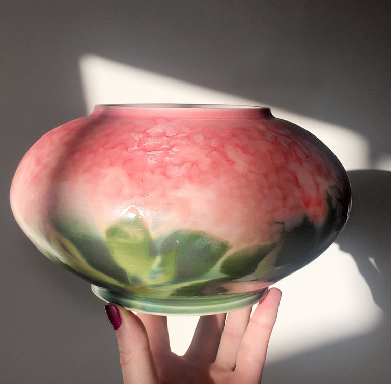 Image of Pink Lilac Wide Jar