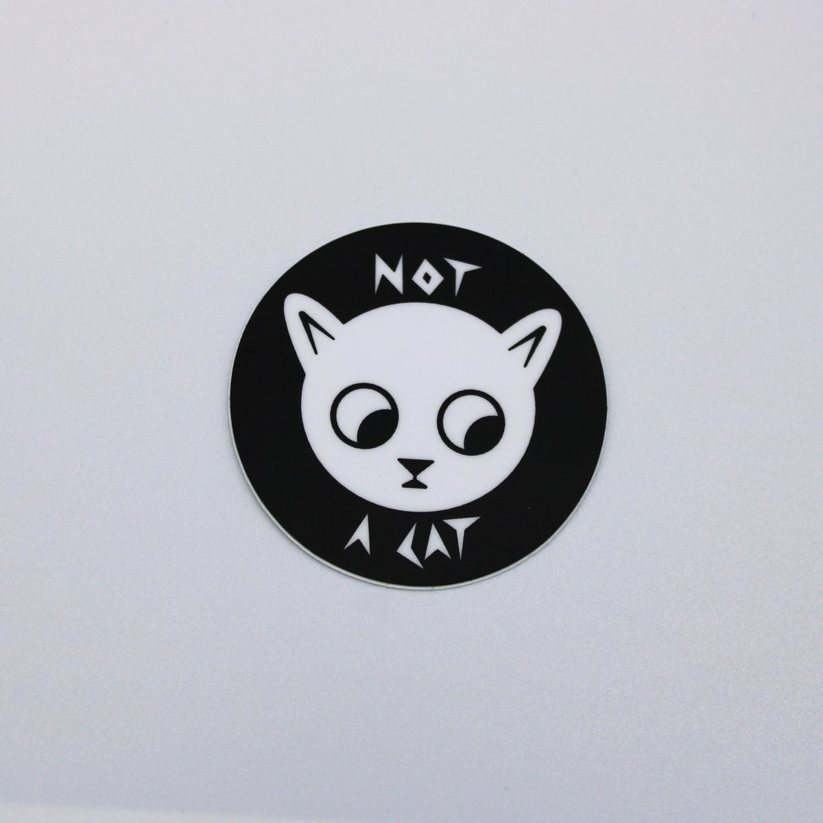 Not a Cat Sticker