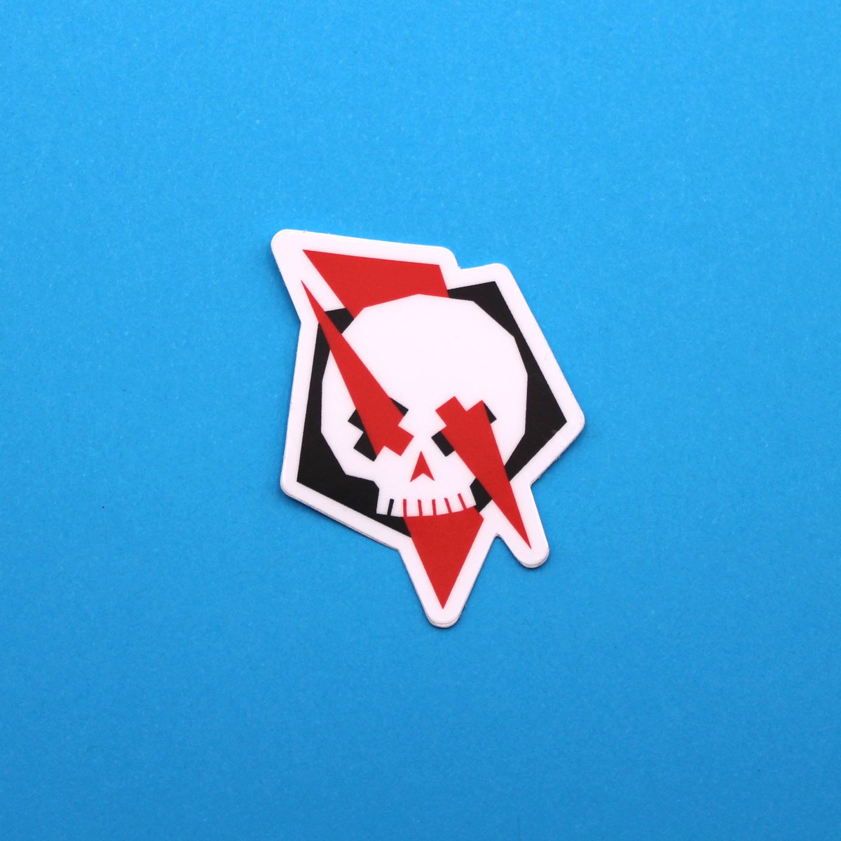 Skull Crossed Sticker