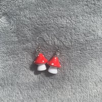 Image 2 of Magical Mushroom Earrings