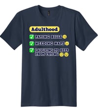 Checklist Tee (Navy)