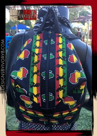 Image 1 of Designs By IvoryB Backpack Africa
