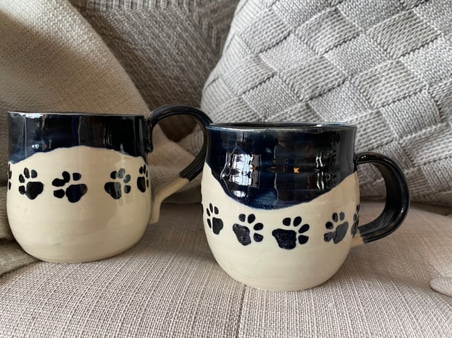 "Woof" Mugs