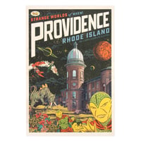 Image 2 of Strange Worlds of When Providence Series 1 – Postcard, Set of 4