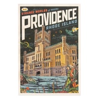 Image 3 of Strange Worlds of When Providence Series 1 – Postcard, Set of 4