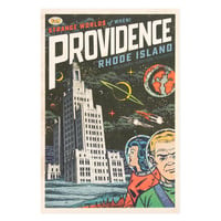 Image 5 of Strange Worlds of When Providence Series 1 – Postcard, Set of 4