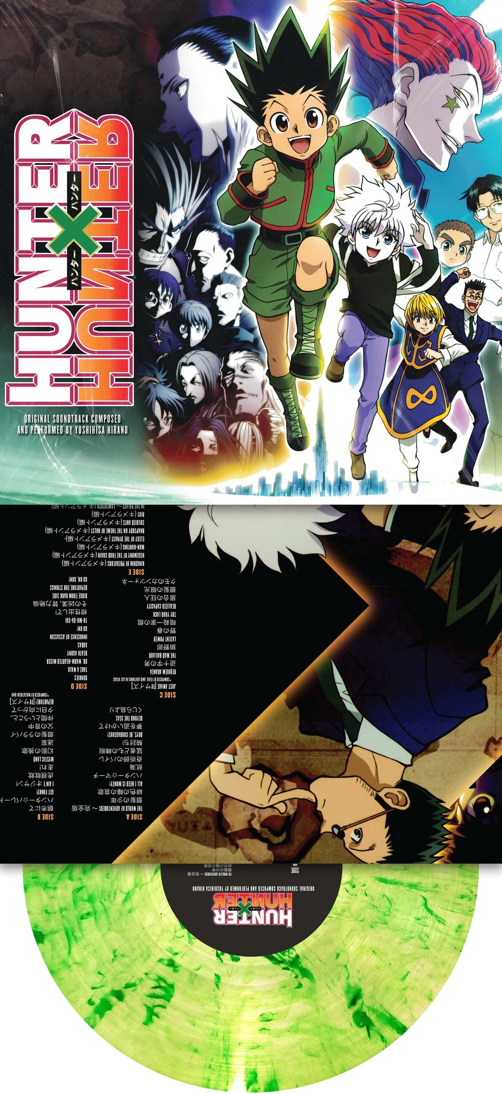 Hunter X Hunter 3xlp Tiger Lab Vinyl Hunter X Hunter 3xlp Tiger Lab Vinyl