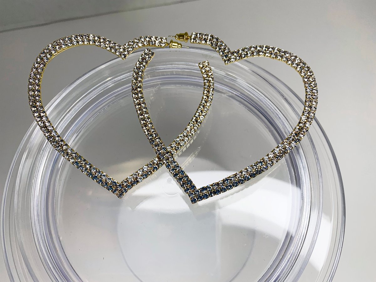 I Heart” Hoops | Hair Shell collection