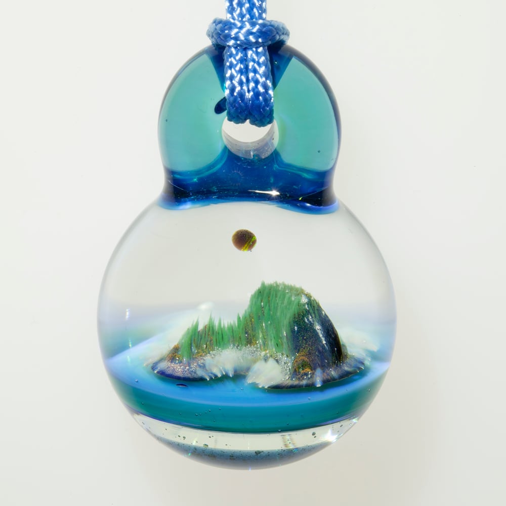 Image of Opal Moon Desert Island Pendant 58
