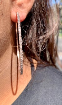 Image 2 of Rose Gold Hoop 