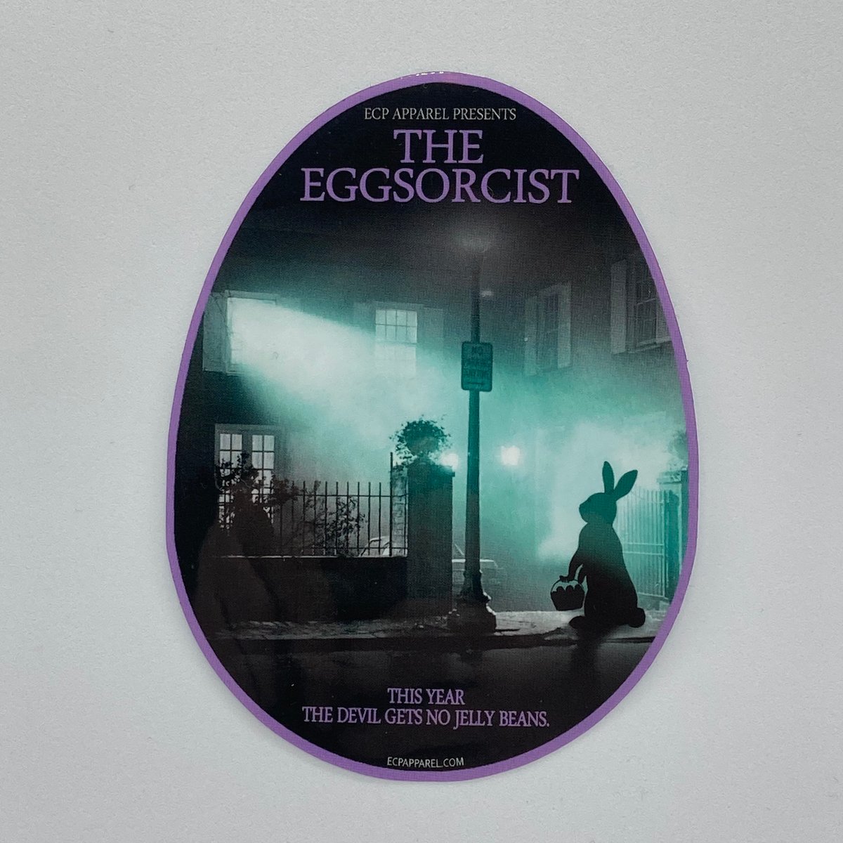“The Eggsorcist” Die-cut Sticker