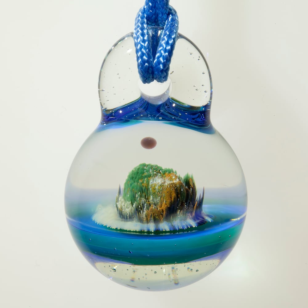 Image of Opal Moon Desert Island Pendant 60
