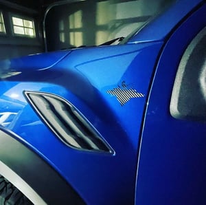 Image of Velociraptor on a Raptor Decal 