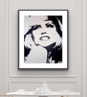 Blondie - Acrylic on Canvas - Poured Paint