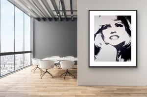 Blondie - Acrylic on Canvas - Poured Paint