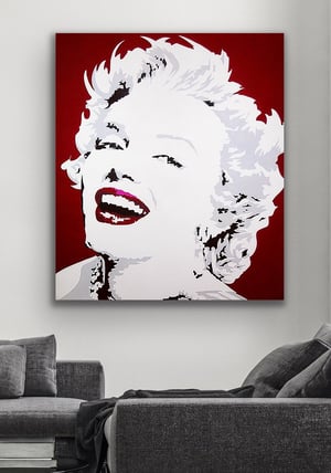 Marilyn - Original - Acrylic on Canvas 