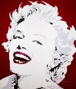 Marilyn - Original - Acrylic on Canvas 