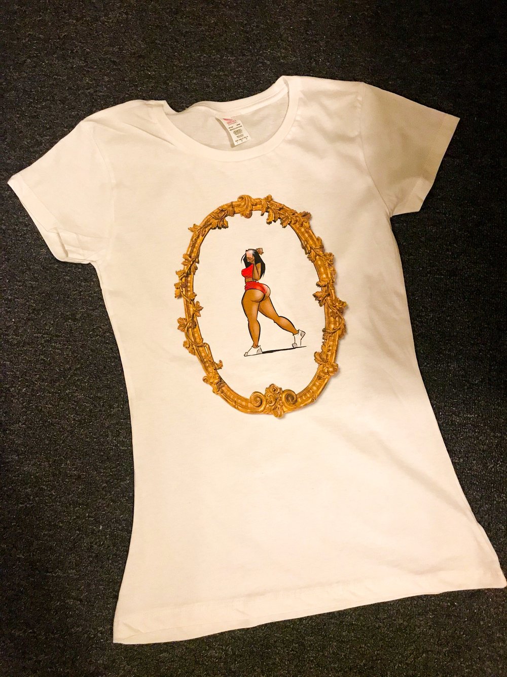 Image of “Mirror Mirror on the Wall” women’s tee