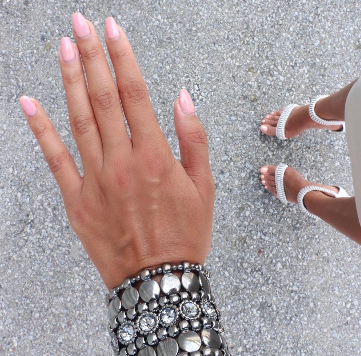 Image of ALEXANDER MCQUEEN  'ARMADILLO' CHAIN SANDAL (EU 39)