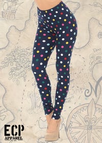 Image 1 of "Spring Polkadots" Butter Soft Leggings