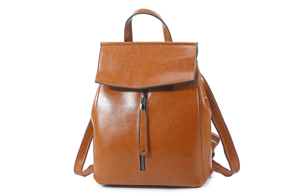 Image of Backpack Purse Lady Backpack Women Leather Backpack 9233