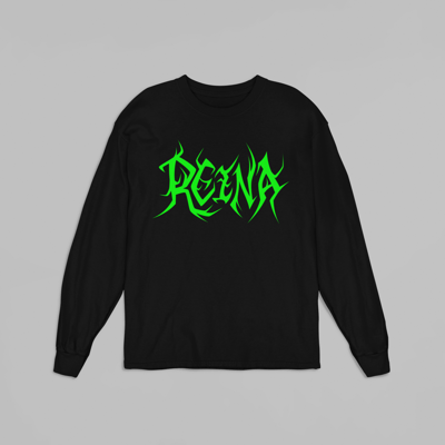 Image of REINA OTHERNESS LONG SLEEVE TEE BLACK