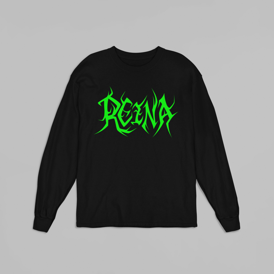 Image of REINA OTHERNESS LONG SLEEVE TEE BLACK
