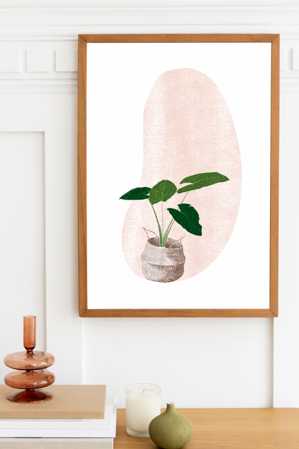 Image of House plant Art Print