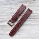 18mm Burgundy Pigskin In 40’s Style