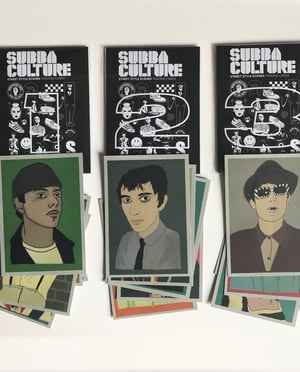 Image of Subbaculture Trading  Cards : Series 1 (Set of 3 packs) 