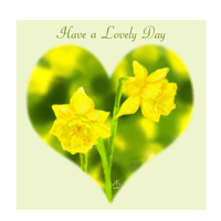 Have a Lovely Day - Greetings card