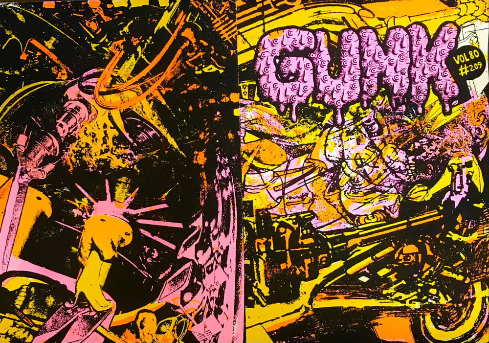 Image of GUNK poster by Andy Bolus