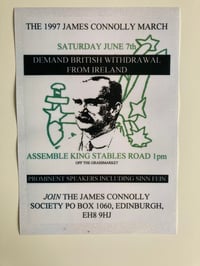 1997 Connolly March Art Print