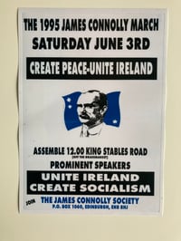 Create Peace Unite Ireland Connolly Art Print