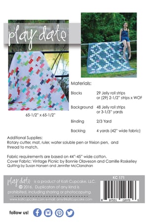 Image of Play Date - Paper Pattern