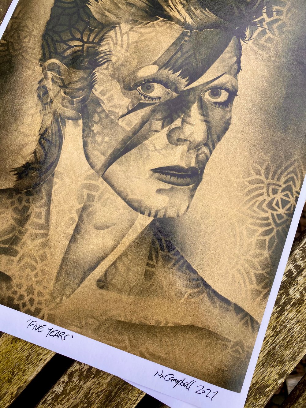 ‘FIVE YEARS’ A1 Print