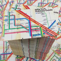New York Subway Map Blanks