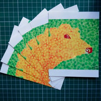 'The Orange Cow' - art postcards (Set of 6)