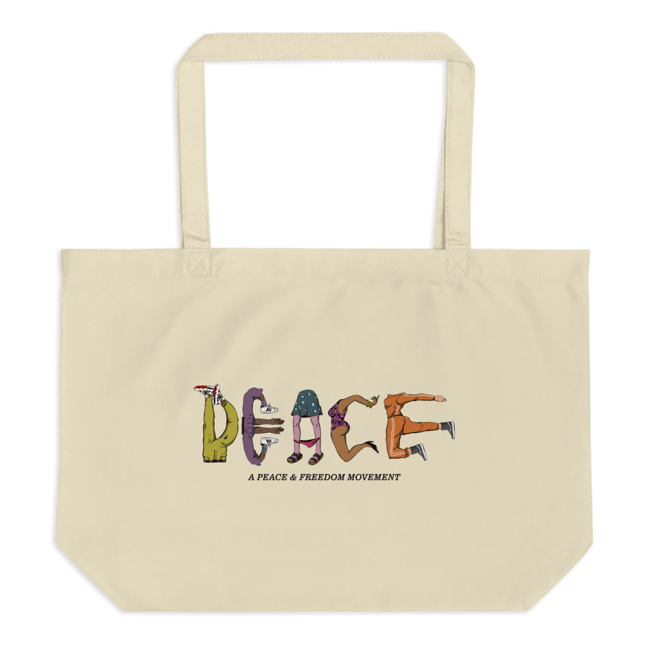 A PEACE & FREEDOM Tote 