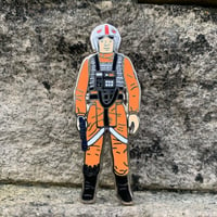 Image 4 of Vintage Collector - Red Five Enamel Pin